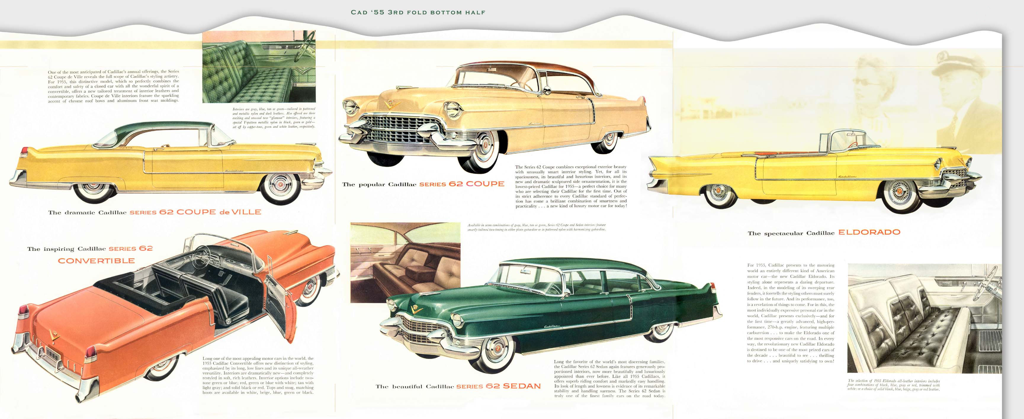1955 Cadillac Brochure Page 2